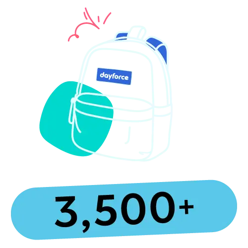 3500 tiny backpacks to lighten the load